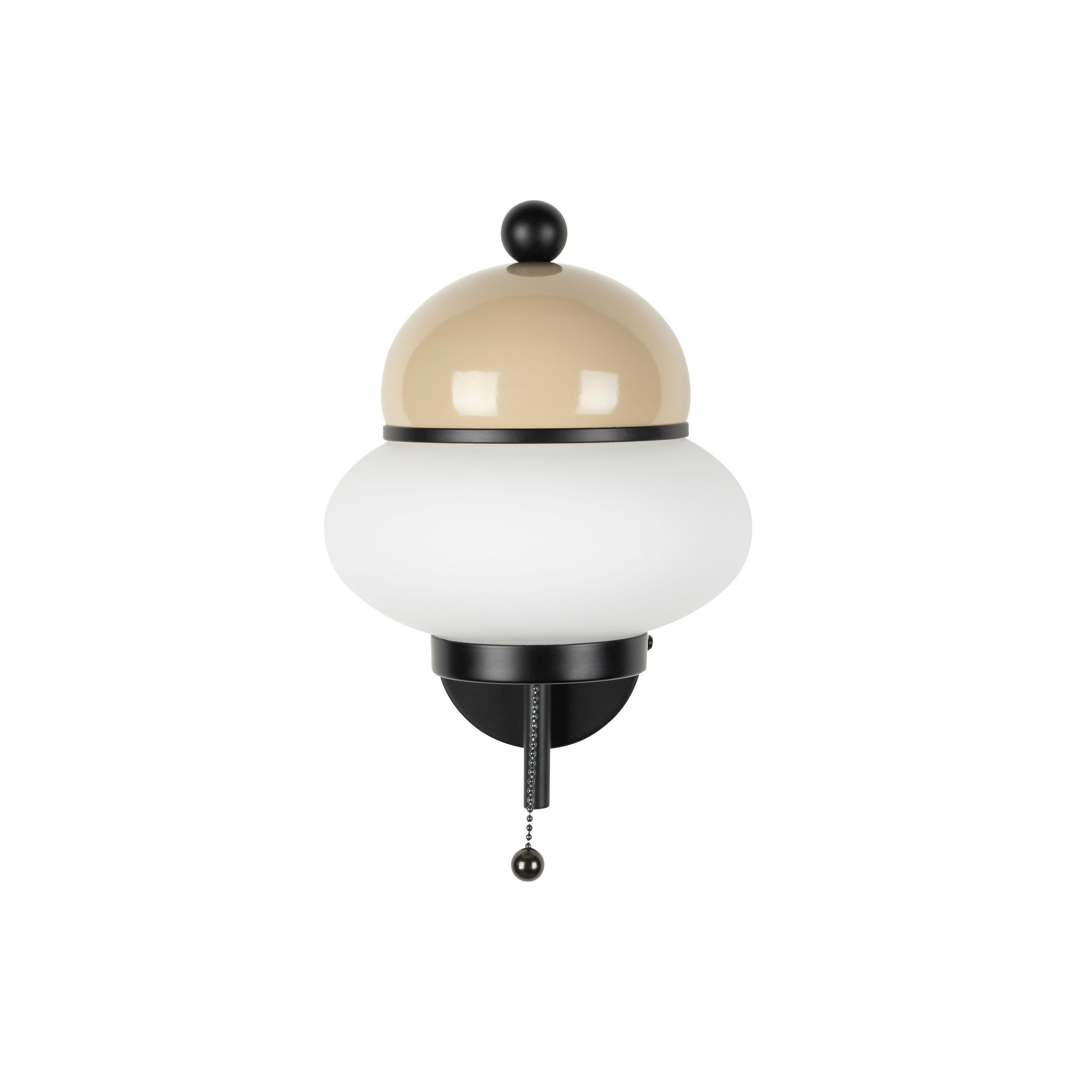 WANDLEUCHTE Bumble Beige - Beige, Metall (18/28/26.5cm) - Zuiver