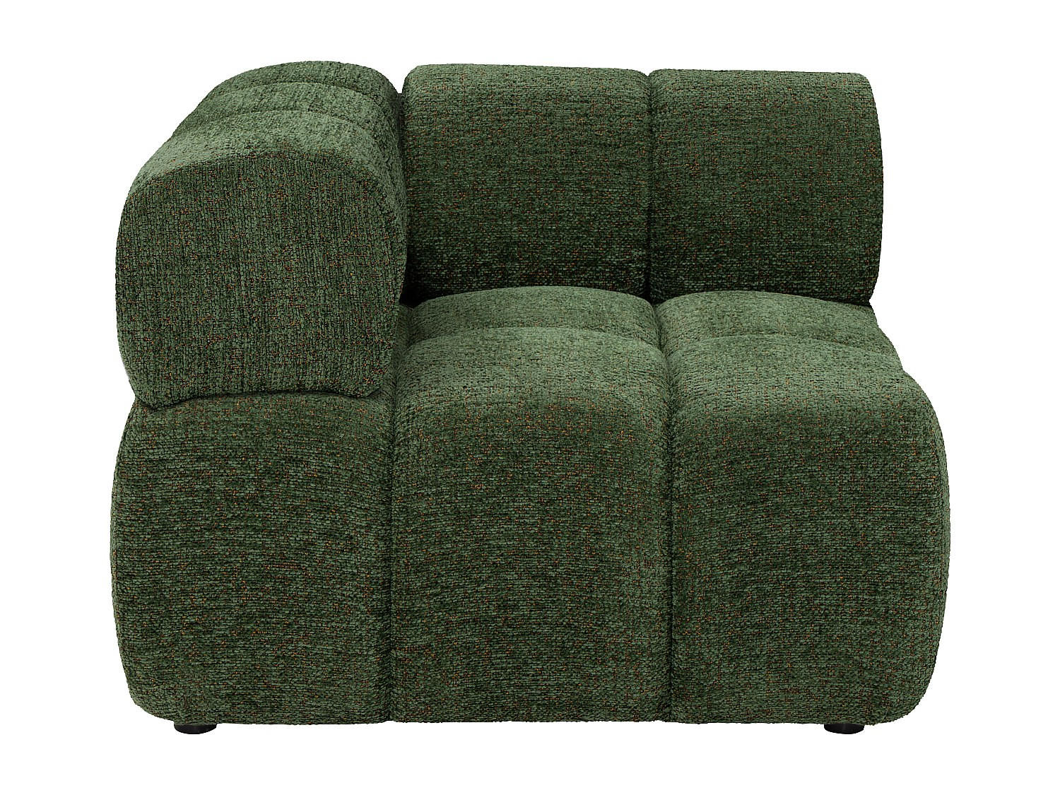 SESSEL mit gerader Rückenlehne - 1 Person - stoff - grün Facivil - Grün, Textil (94/70/94cm) - Vente-Unique