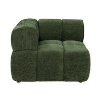 SESSEL mit gerader Rückenlehne - 1 Person - stoff - grün Facivil - Grün, Textil (94/70/94cm) - Vente-Unique