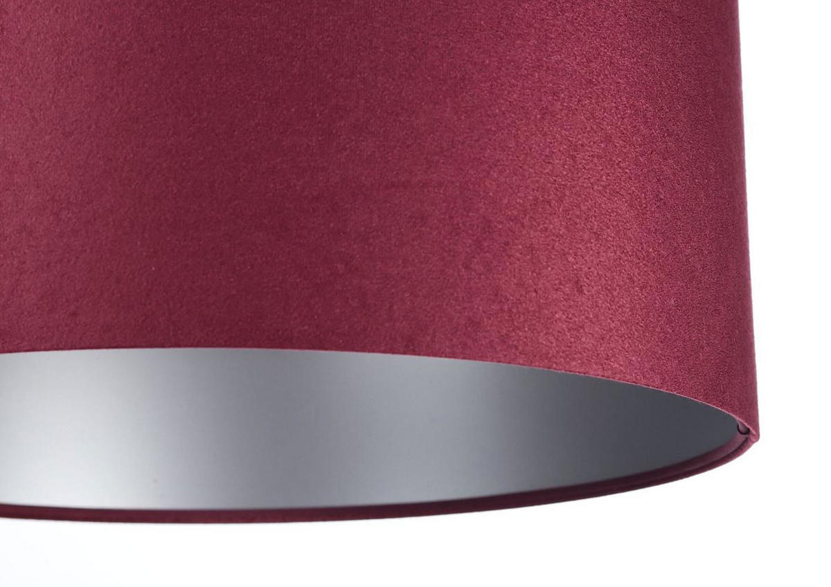 HÄNGELEUCHTE Lila 40/20 cm - Silberfarben/Lila, Kunststoff (40/0.6/20cm) - ONZENO