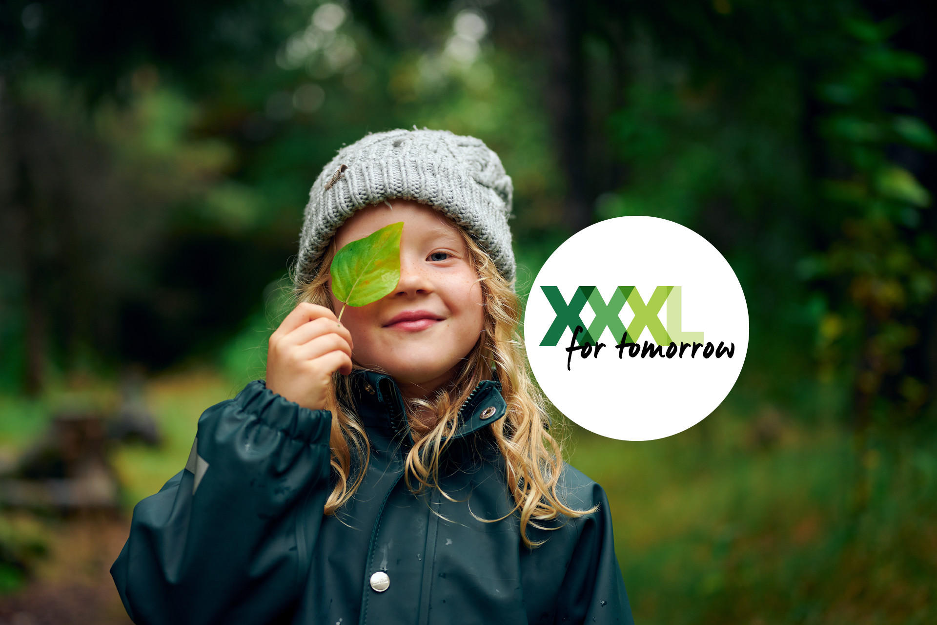XXXL for tomorrow: Kind in der Natur
