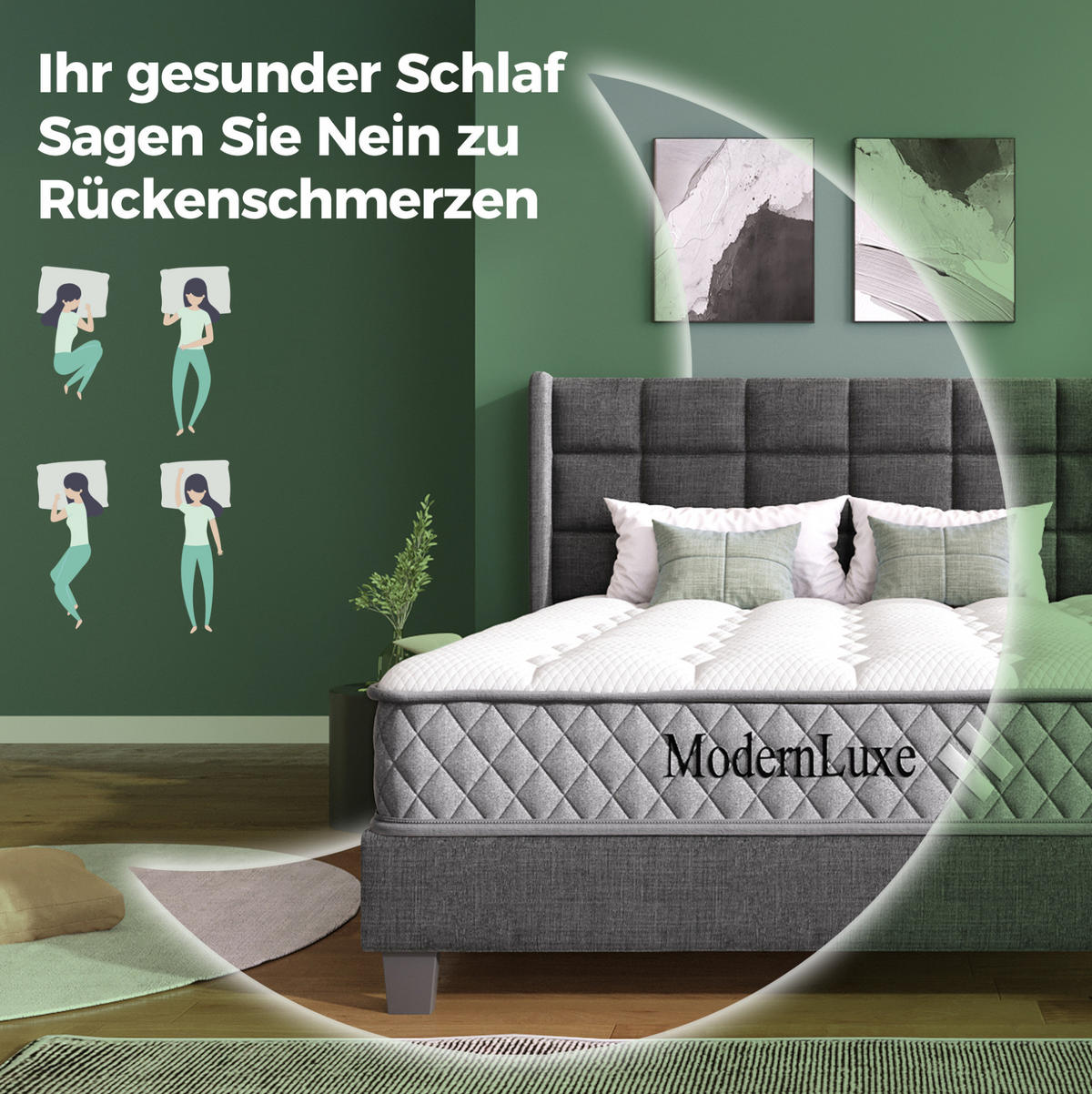 ČALÚNENÁ posteľ 90/200 cm ružová so 7-zónovým matracom a úložným priestorom zo zamatu - ružová, textil (90/200cm) - OKWISH