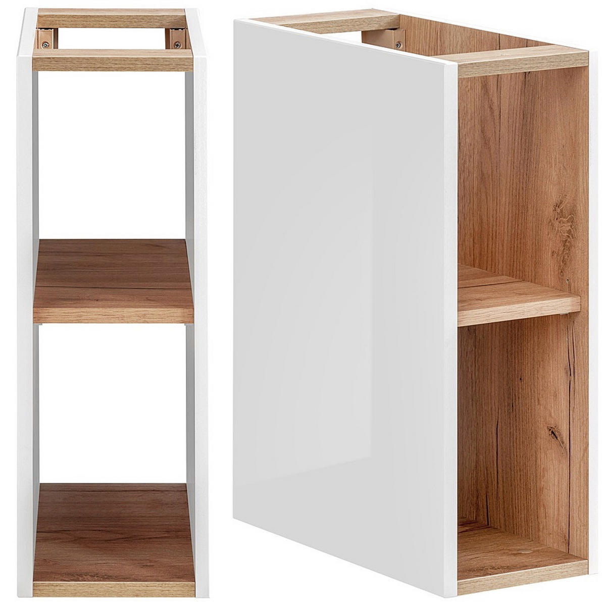 WASCHTISCH Toskana-56 - Weiß, Holzwerkstoff (141/75/46cm) - Lomado