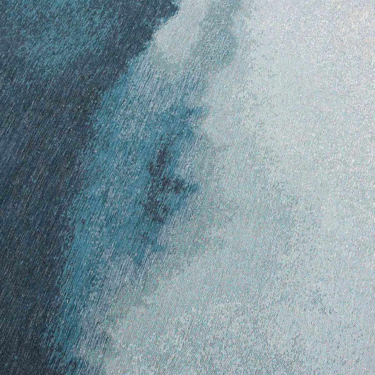 TEPPICH Inkjet Meditation 80/150 cm - Blau, Textil (80/150cm) - Louis De Poortere
