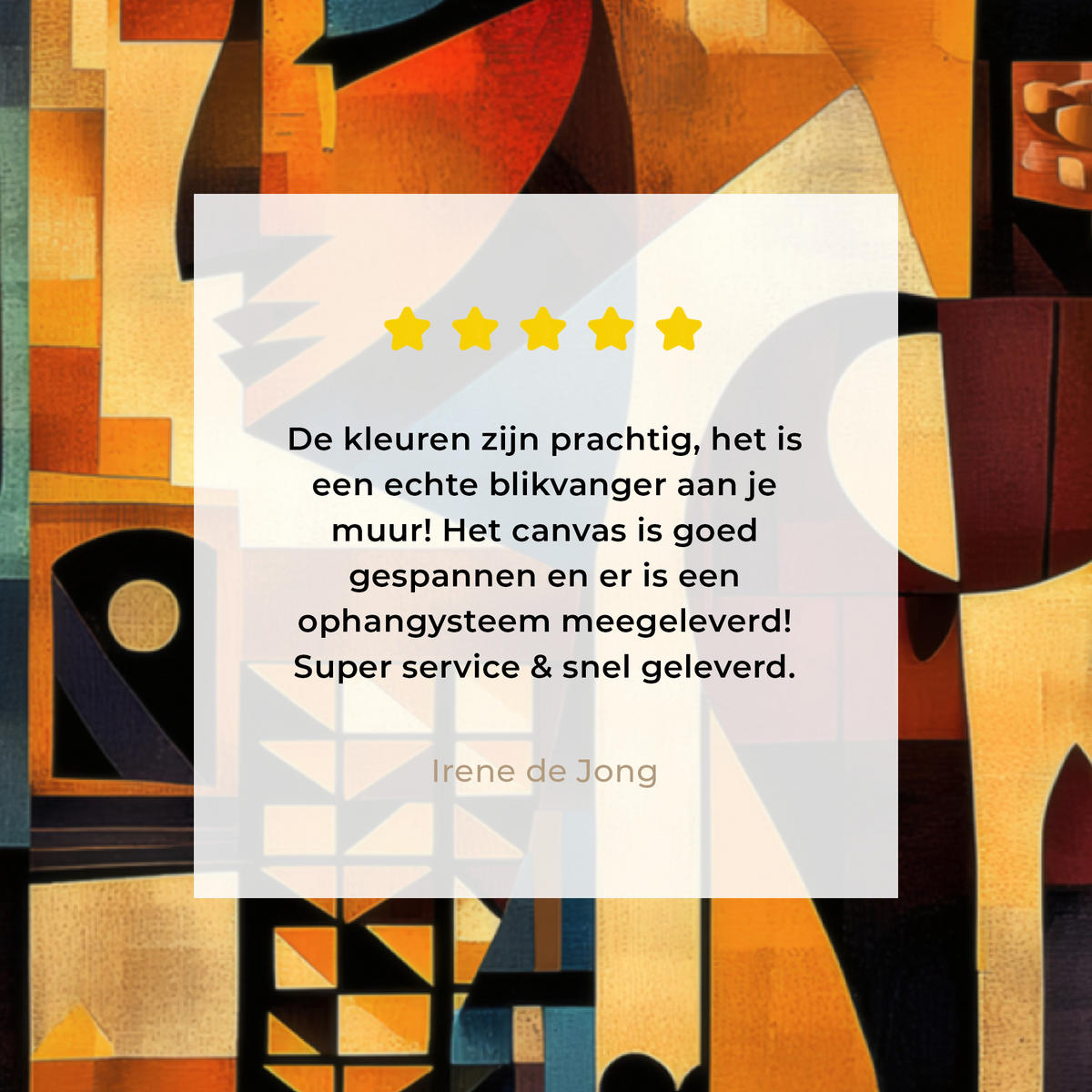 LEINWANDBILD Figuren - Abstrakt - Symbole 40x30 cm - Terracotta, Textil (40/30cm) - MuchoWow