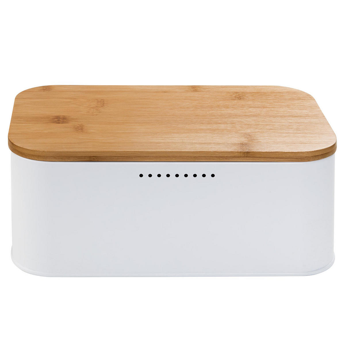 BROTKASTEN Bread 'N' Breakfast - Weiß, Metall (18/13/31cm) - Butlers