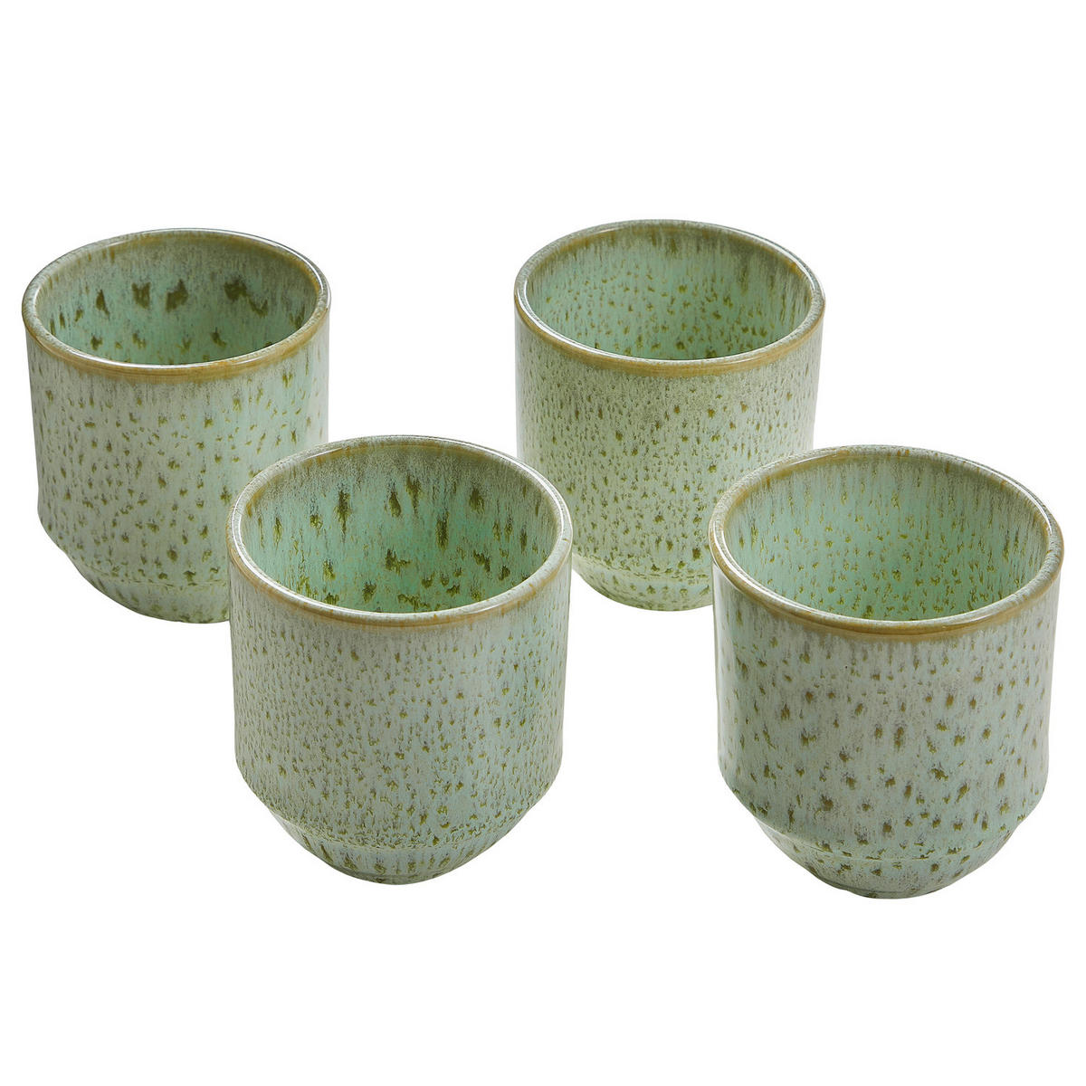 KAFFEEBECHER Tavira - Grün, Keramik (0.25L) - Butlers