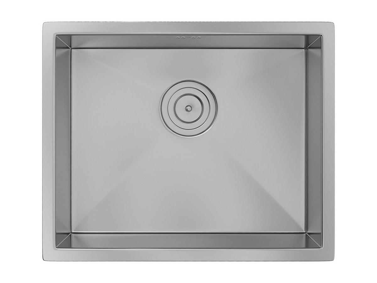 SPÜLE - 55 x 45 - metall - grau Soela - Grau, Metall (55/22/45cm) - Vente-Unique