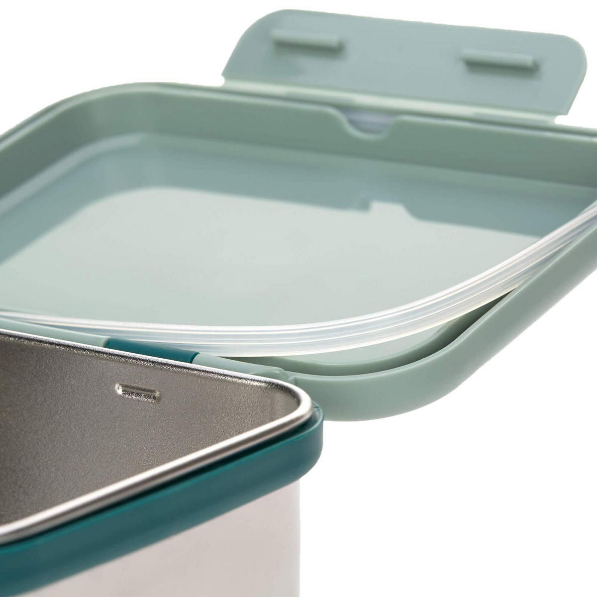 EDELSTAHL LUNCHBOX Adventure Bus 17,3 x 13,3 x 6,9 cm - Olivgrün, Metall (13.3/6.9/17.3cm) - Lässig