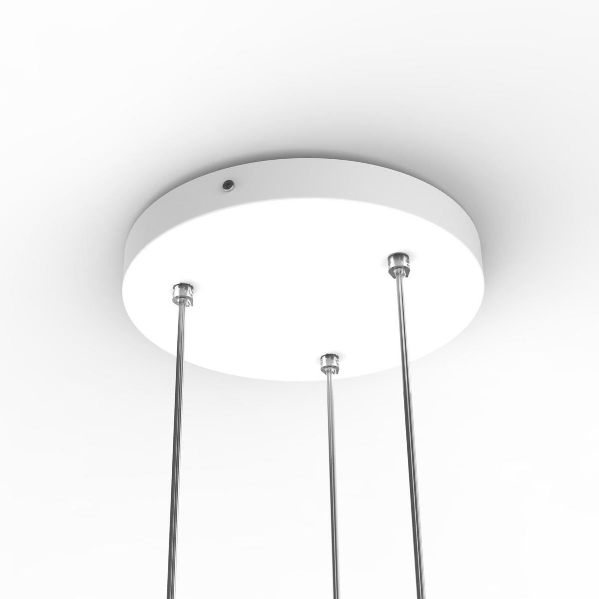 HÄNGELEUCHTE - Weiß, Metall (35/35/22cm) - Lumicom