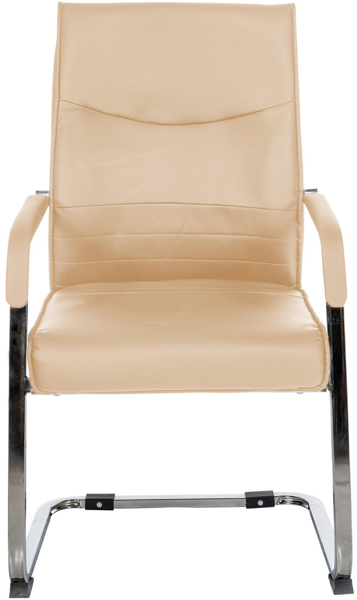 SCHWINGSTUHL Lederlook Khaki - Dunkelgelb, Textil/Metall (55/88/60cm) - CLP