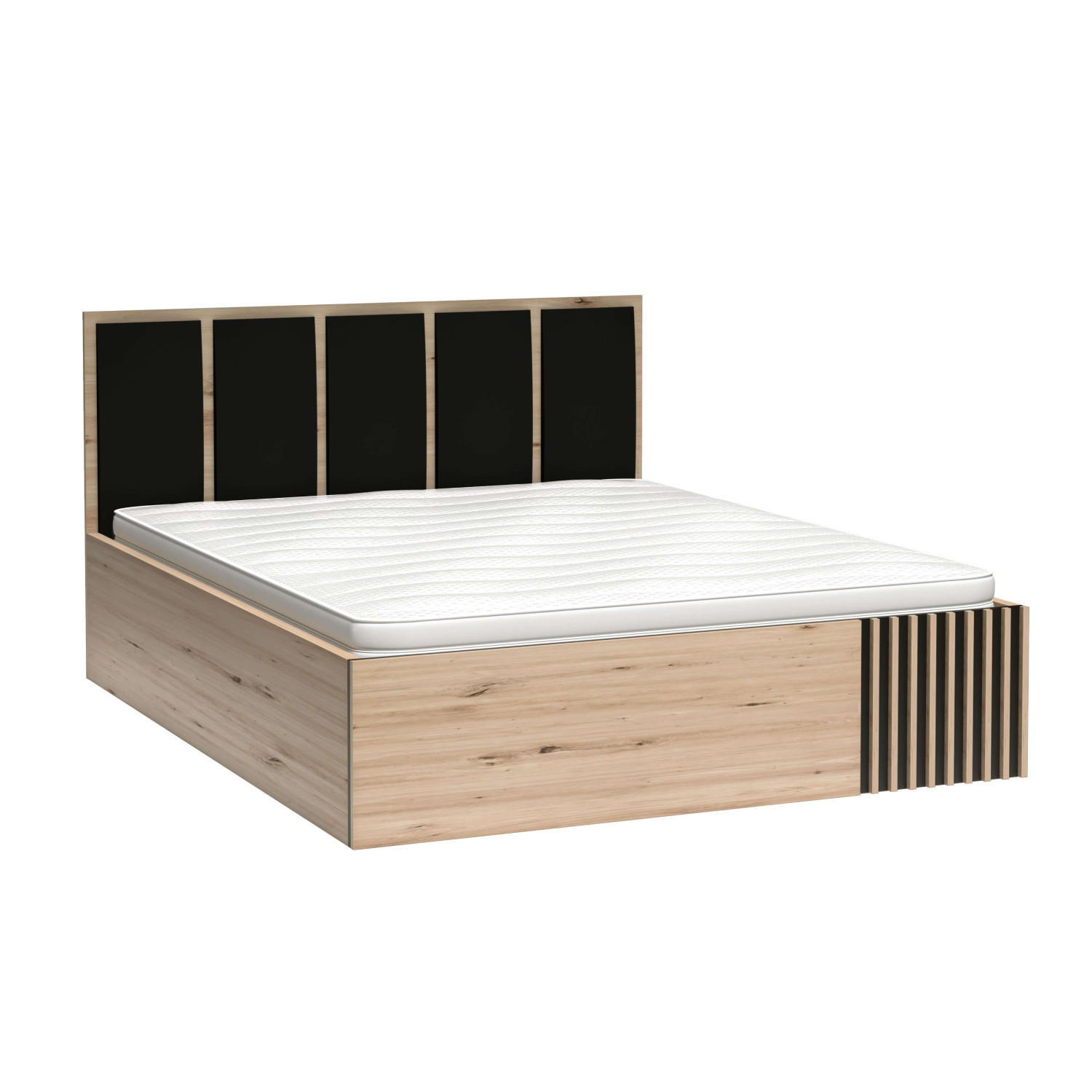 Koseto Bett Eiche Artisan 180x200 cm