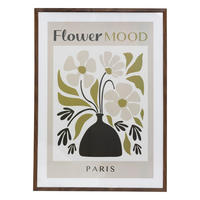 POSTER Strauß Arabella 50/70 cm - Multicolor, Holzwerkstoff (70/2.6cm) - Atmosphera Createur d´interieur