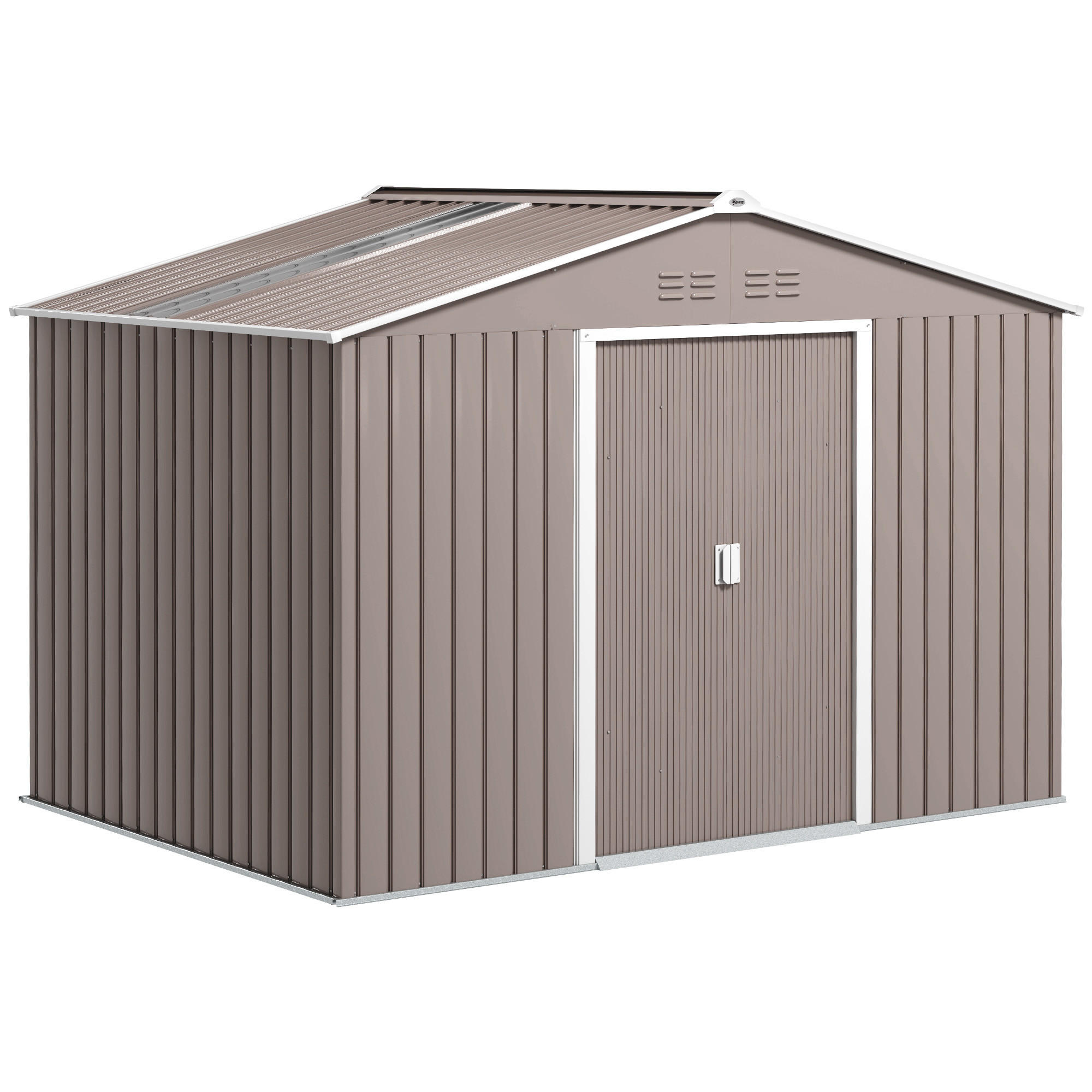 GiPP Gartenhaus Grau 195x192x277 cm