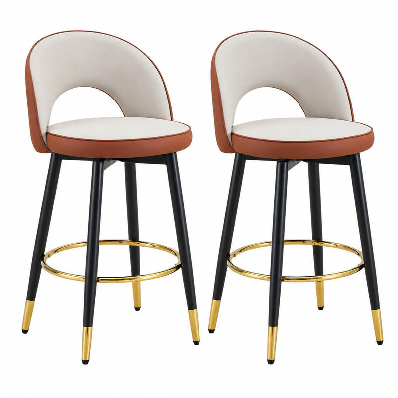 Meubliv Barhocker Braun 44x92x44 cm