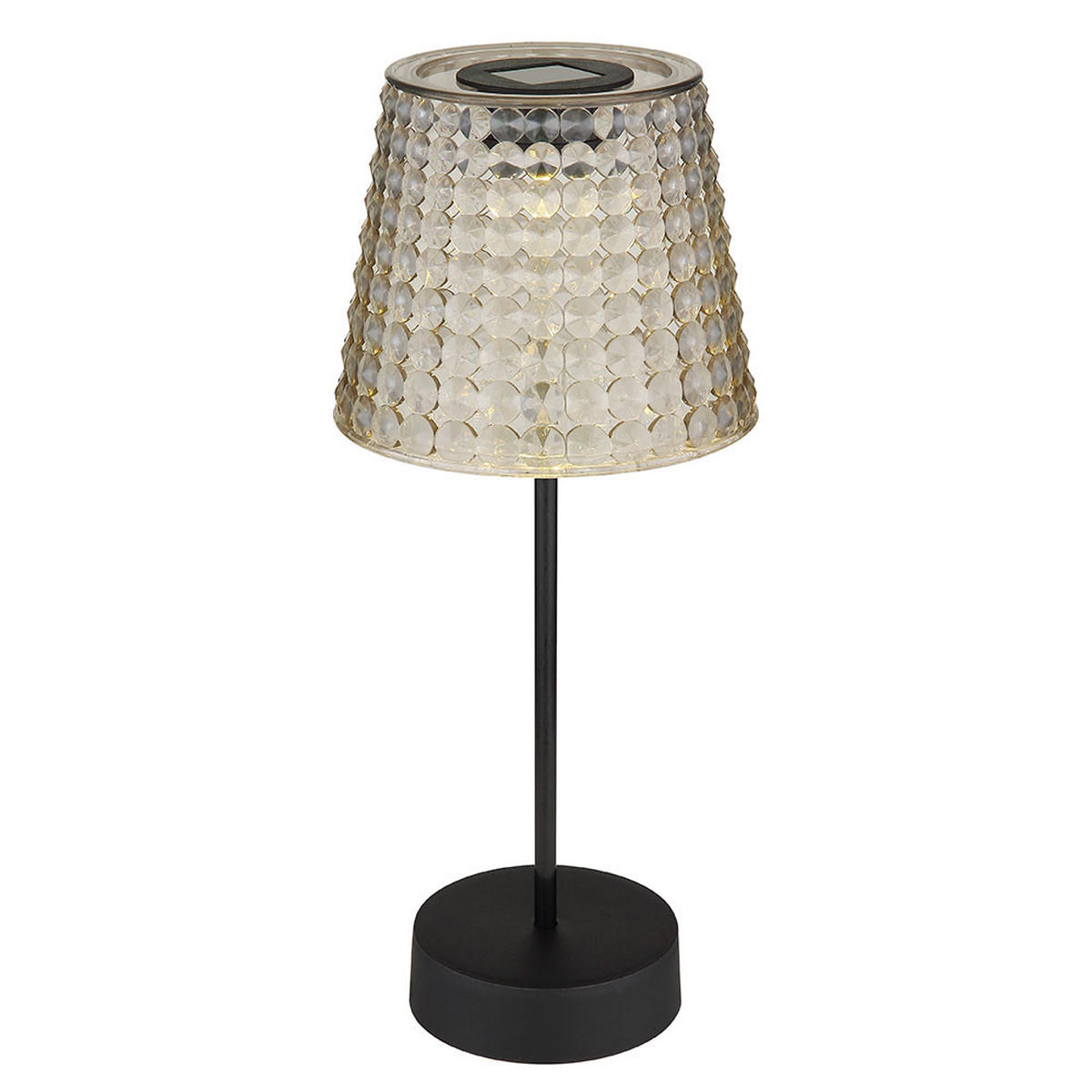 LED AUSSENLEUCHTE Rauchfarben Grau - Grau, Kunststoff (12.5/12.5/29cm) - Globo Lighting