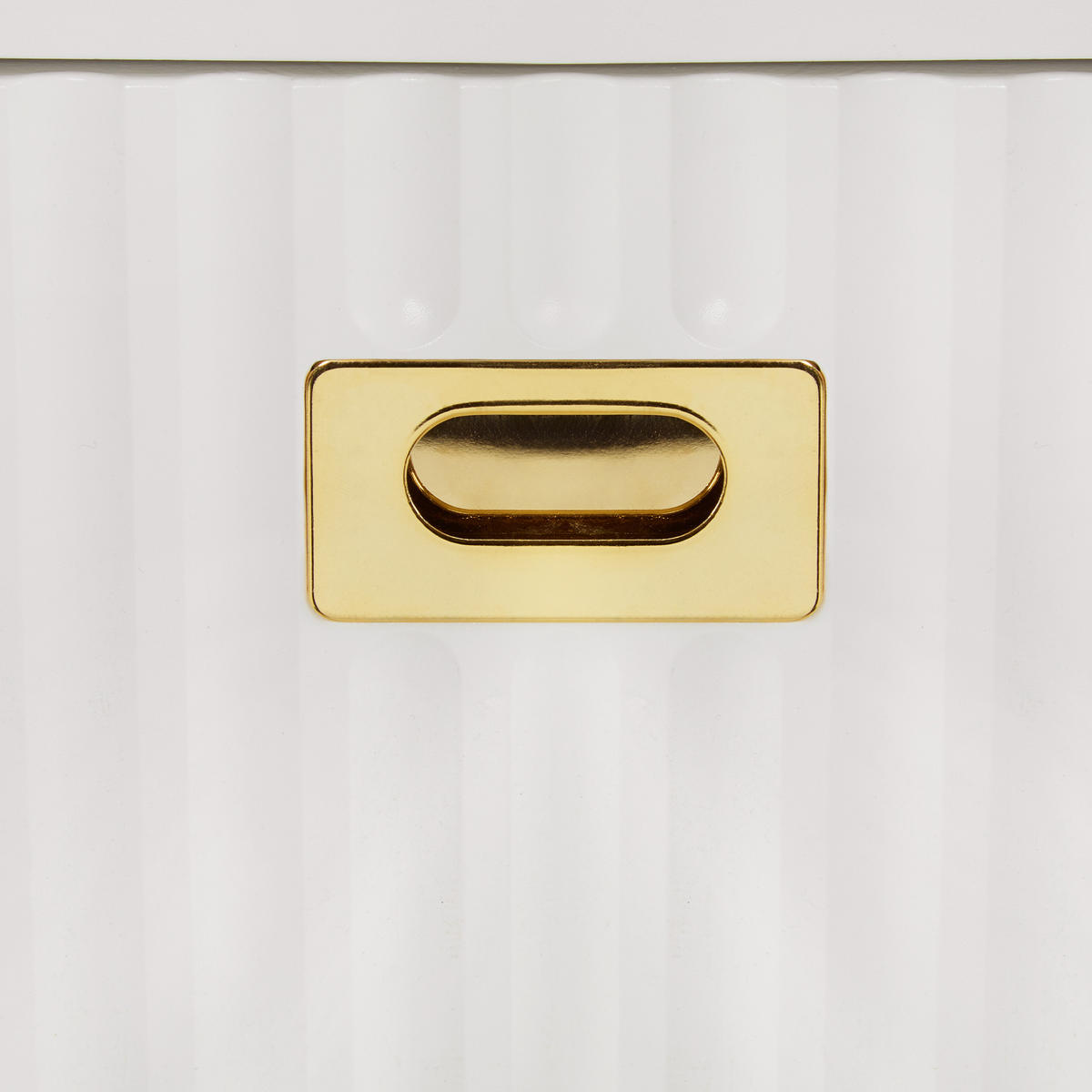 GARDEROBE-SET in Weiß Highboard mit Bank offene Aufbewahrung 6 goldene Haken multifunktional , B120/T40/H191.5cm - Goldfarben/Weiß, Holzwerkstoff/Metall (120/191/40cm) - STILVORA