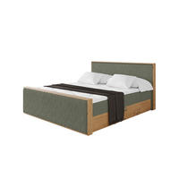 BOXBETT LOLLI9 -Z 160x200 - H3 Olivgrün - Olivgrün, Holzwerkstoff (160/200cm) - ALTDECOR