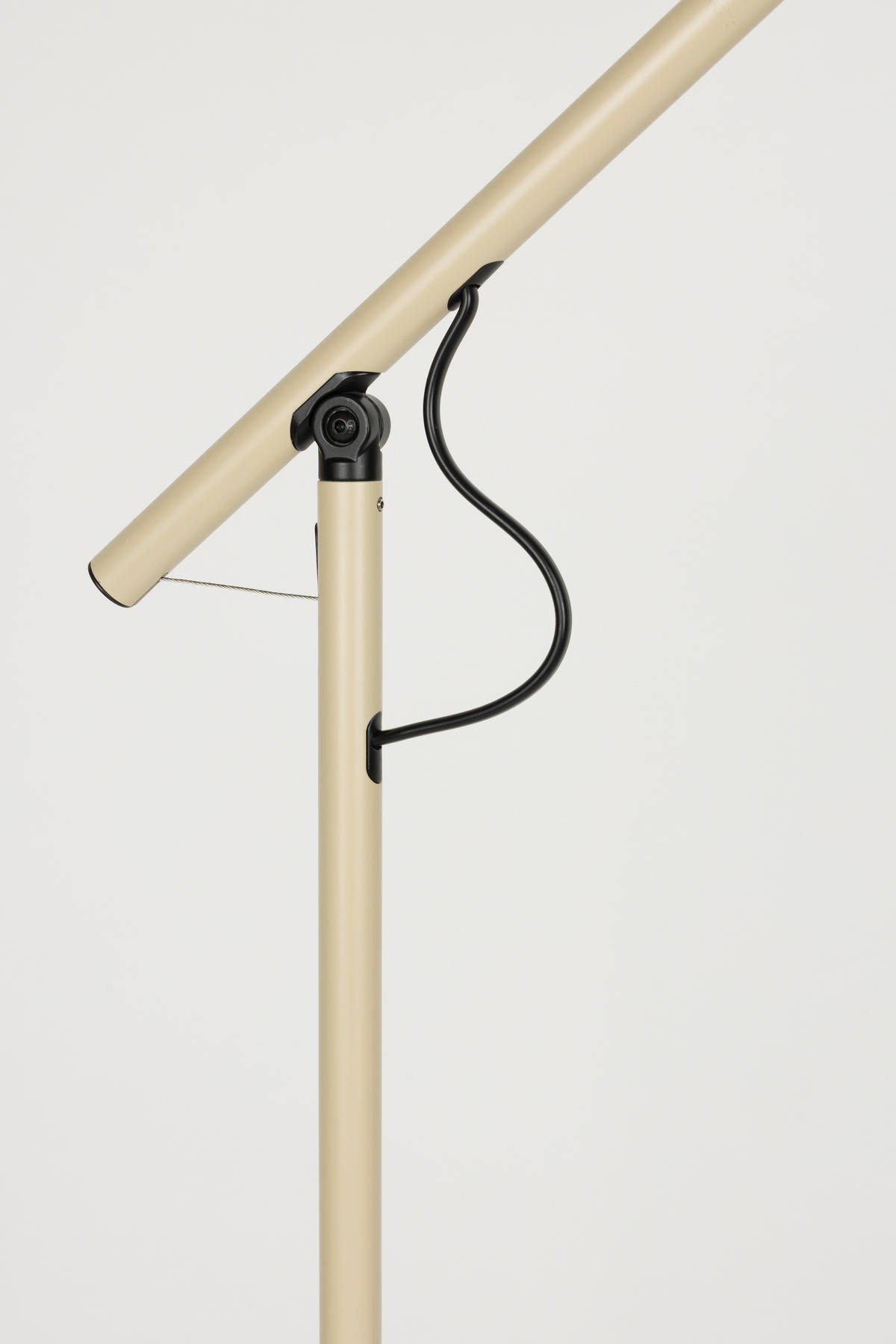 STEHLAMPE Aero - Beige - 57.5/25/120 cm - Beige, Metall (57.5/25/120cm)