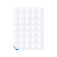WINTERBETTDECKE EXQUISIT - 100% GÄNSEDAUNEN - Weiß, Naturmaterialien/Textil (155/220cm) - Böhmerwald
