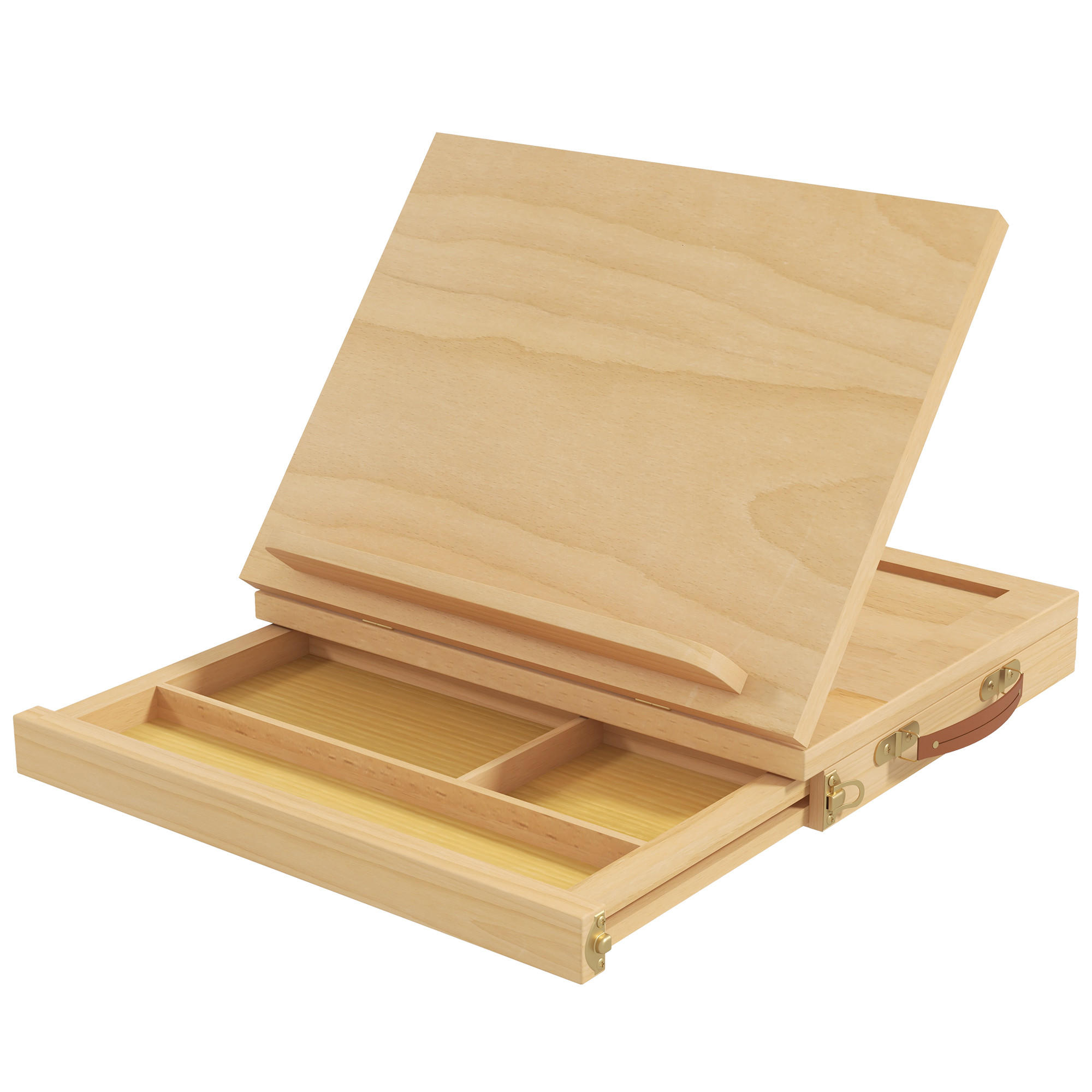 TISCHSTAFFELEI Buchenholz Naturholz - Naturfarben, Holz (26/26/33.5cm) - Vinsetto