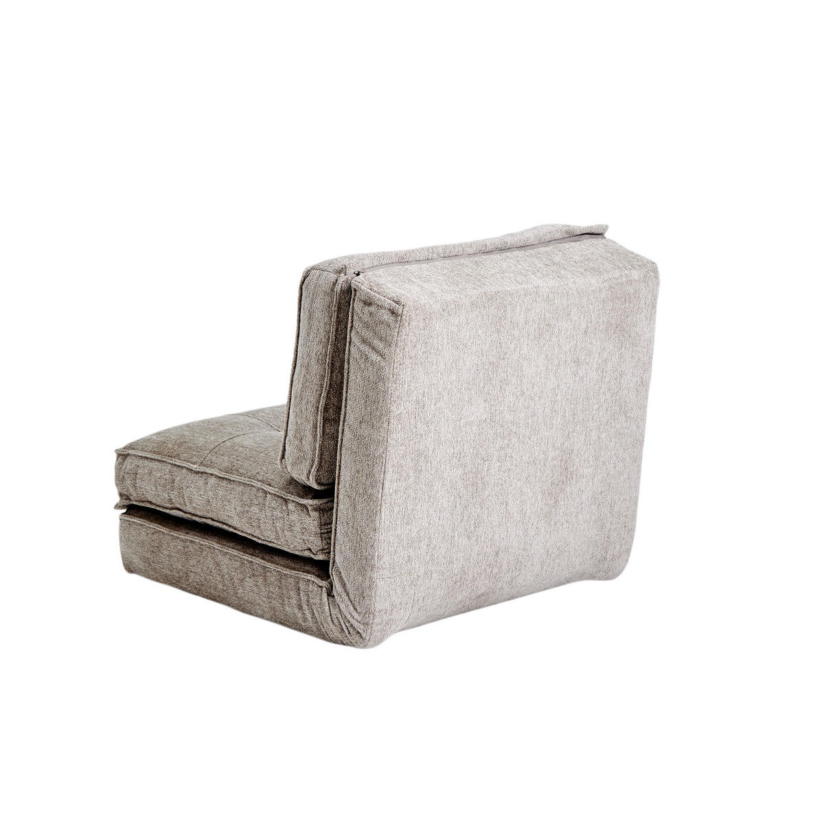 SCHLAFSESSEL Stoff Grau - Grau, Textil (71/67/85cm) - Nordlys
