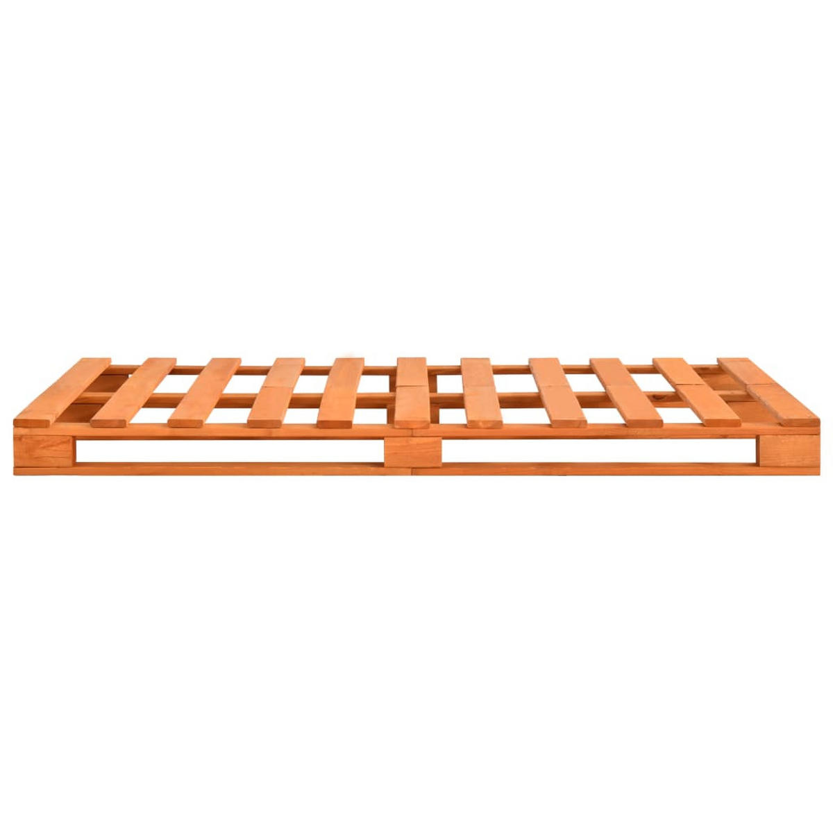 BETT Hodge 140/200 cm - Braun, Holz (140/200cm) - Nettlife