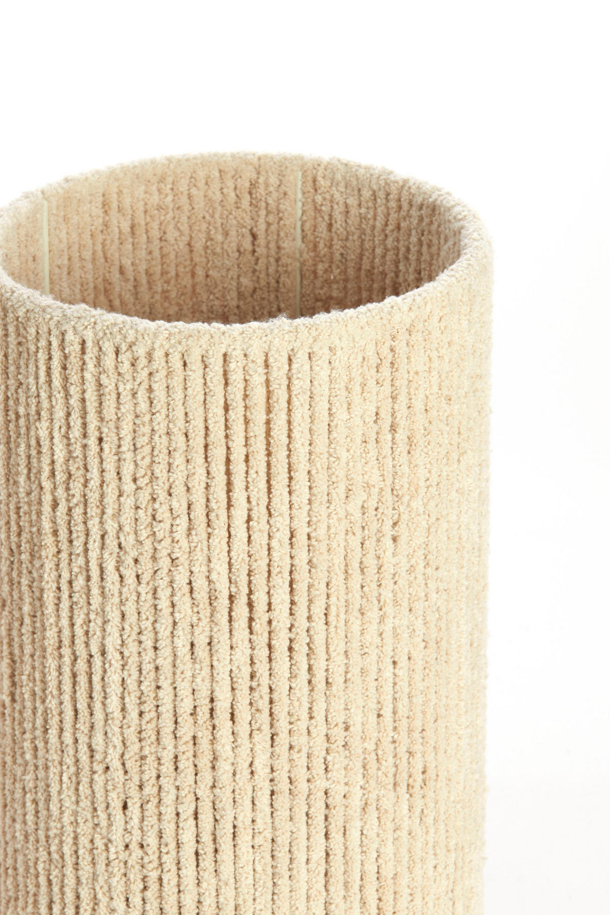 LAMPENSCHIRM Medana Weiß Ø20/30 cm - Weiß, Textil (20/20/30cm) - Light & Living