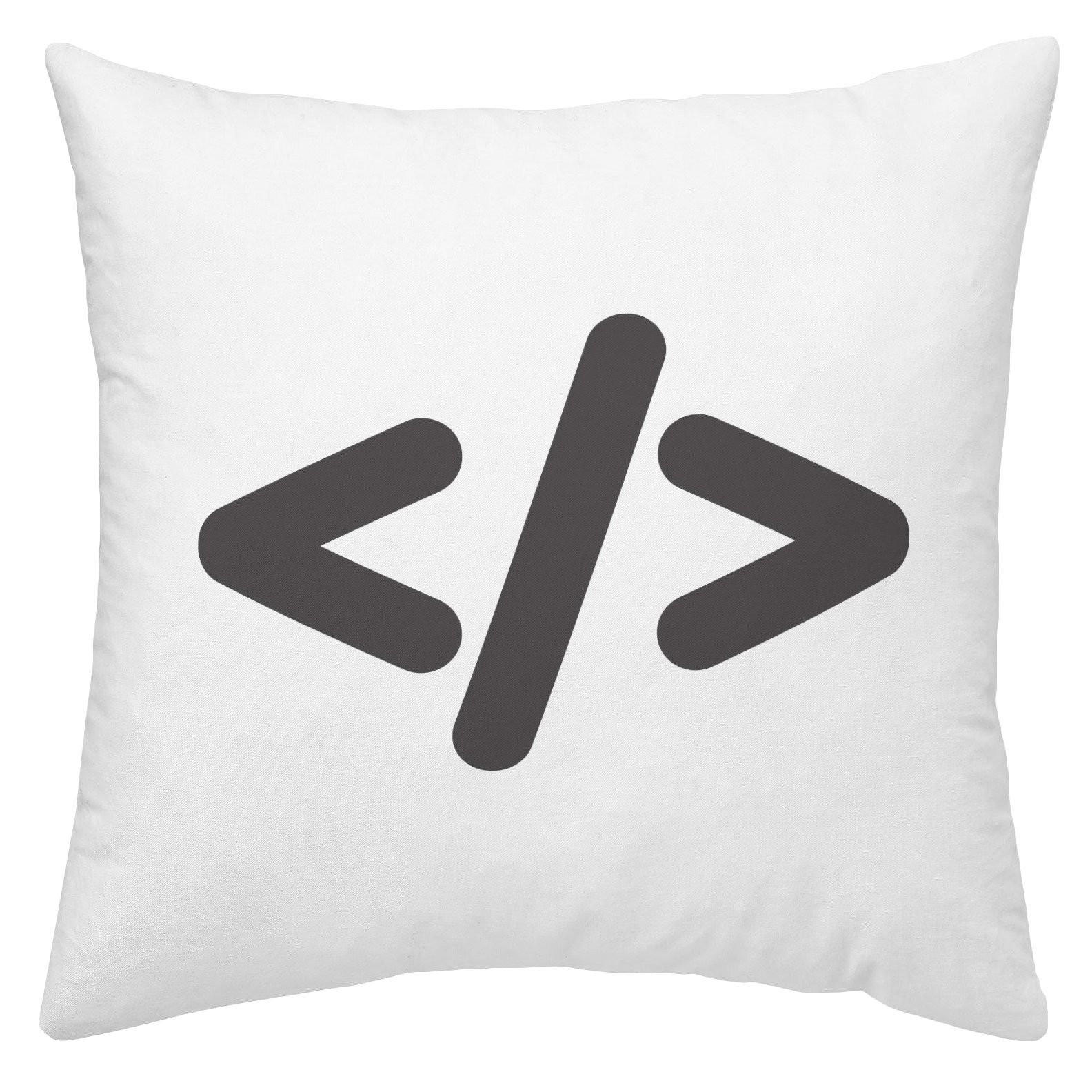ZIERKISSEN Geek Game 50/30 cm - Weiß, Textil (40/40cm) - Today