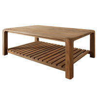 COUCHTISCH Sheesham 120x80x45 braun geölt BUENO #1001 - Braun, Holz (120/80/45cm) - Massivmoebel24