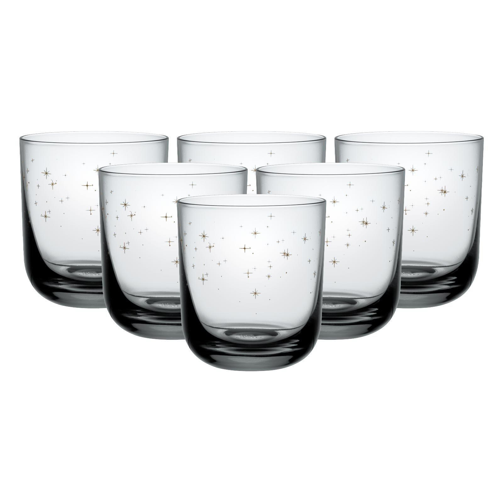 WASSERGLÄSER Winter Glow grau 200 ml 6er Set - Grau, Glas (0.2L) - like.Villeroy & Boch