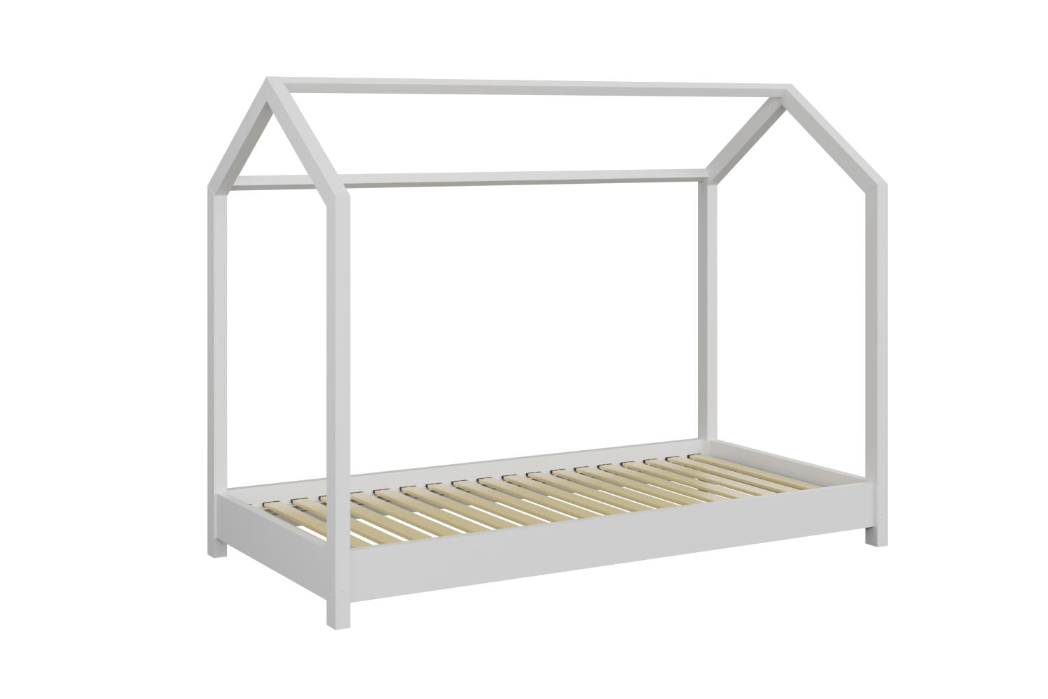 RAUMHIRSCH FURNITURE DĚTSKÁ POSTEL BELLA bez zásuvky bez matrace bílá 160/80