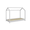 KINDERBETT BELLA ohne Schublade ohne Matratze Weiß 180/80 - Weiß, Holzwerkstoff (80/180cm) - RAUMHIRSCH FURNITURE