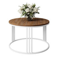 COUCHTISCH LORI LOFT - Eichefarben/Weiß, Holzwerkstoff (70/70/48cm) - Lookway