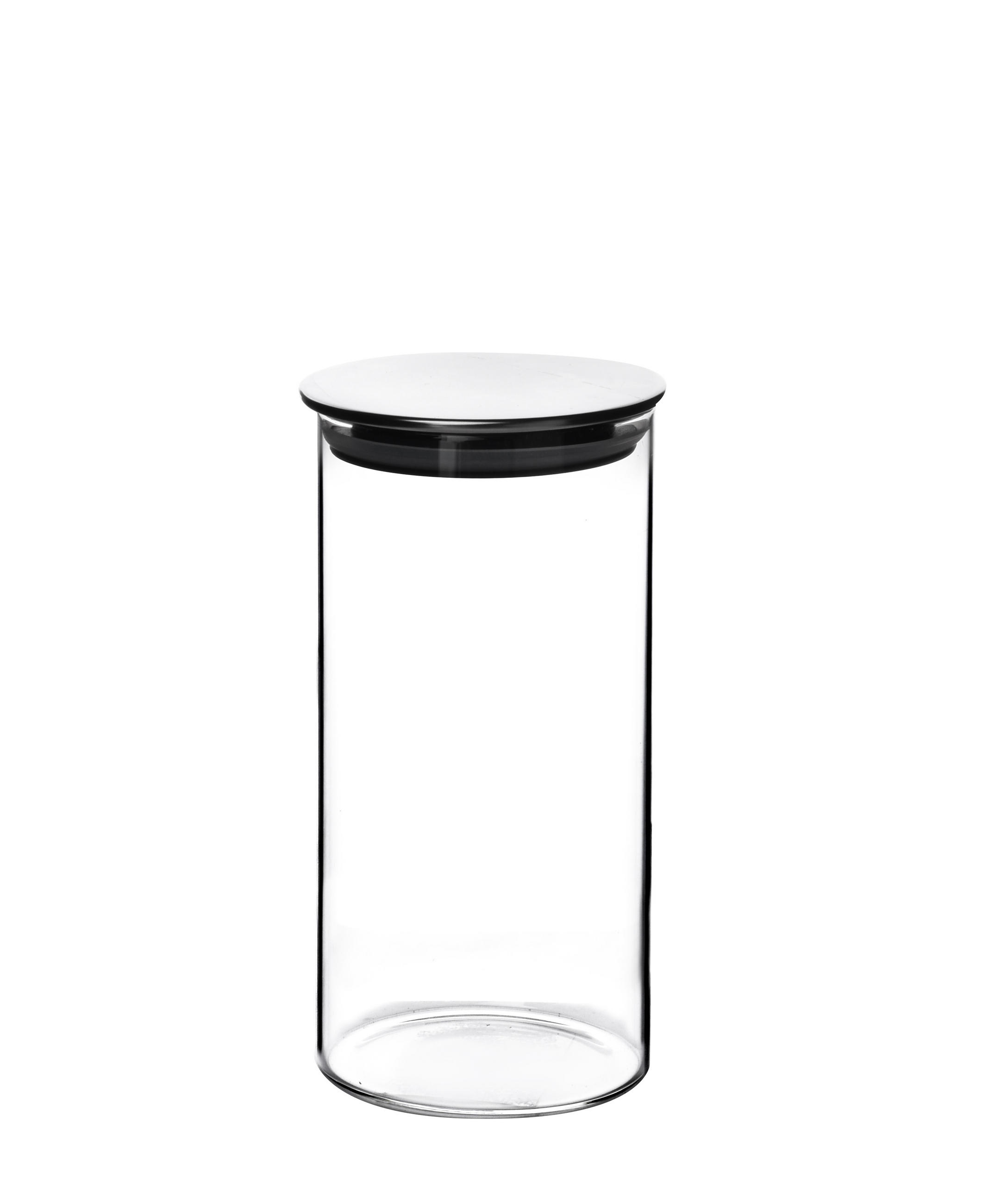 GLASBEHÄLTER Modern Kitchen Transparent 18.8/9.5/18.8 cm Glas - Transparent, Glas (9.5/18.8/18.8cm) - Mondex