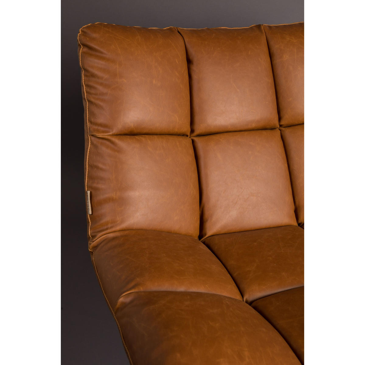 SESSEL Bar Bouclé Braun - Braun, Kunststoff (76/78/74cm) - Dutchbone