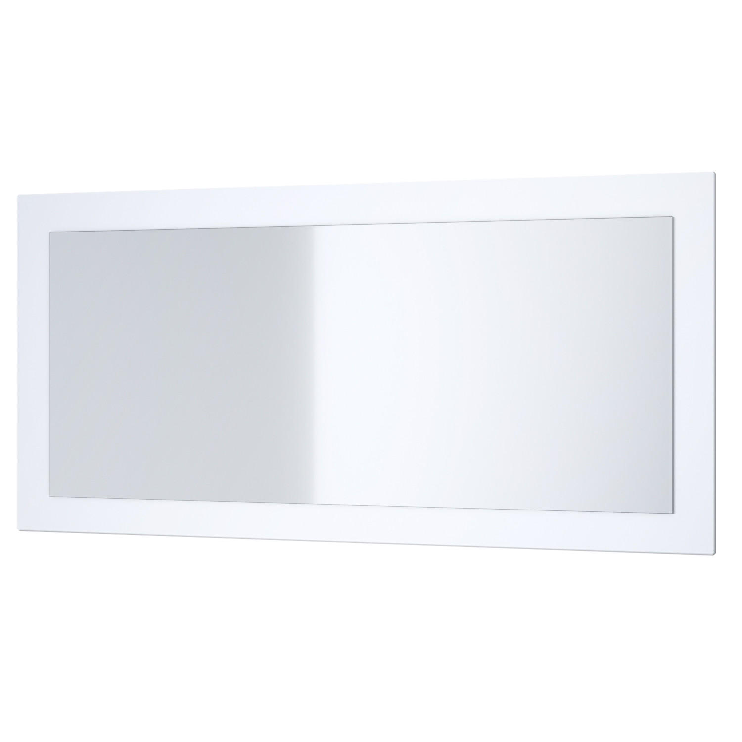 SPIEGEL Lima Weiß matt - Weiß, Holzwerkstoff (89/45/2cm) - Vladon
