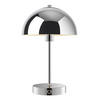TISCHLAMPE KABELLOS Der Leuchtturm - Silberfarben, Metall (20/20/31.5cm) - Mokebo