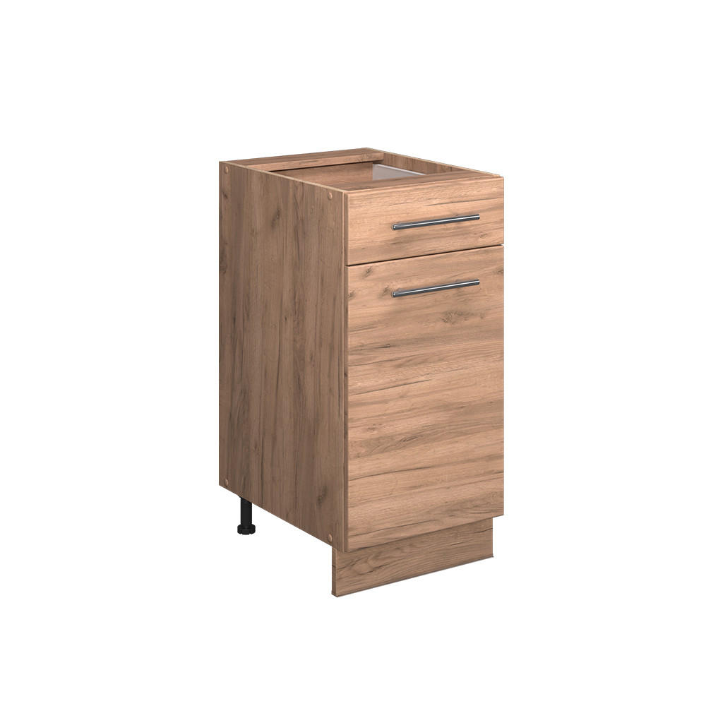 KÖKSUNDERSKÅP Fame-Line Goldkraft ek 40 cm utan bänkskiva Honungsek, Honungsek 82/40/51.6 cm