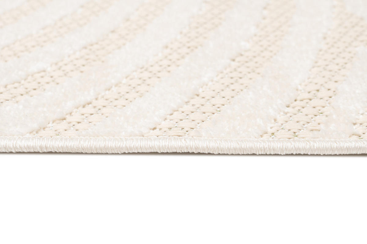 TEPPICH PATIO Creme 240/330 cm - Creme, Kunststoff (240/330cm) - Tapiso