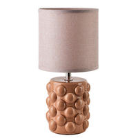 TISCHLAMPE Braun 10/14/28.5 cm Keramik - Braun, Keramik (10/14/28.5cm) - Mondex