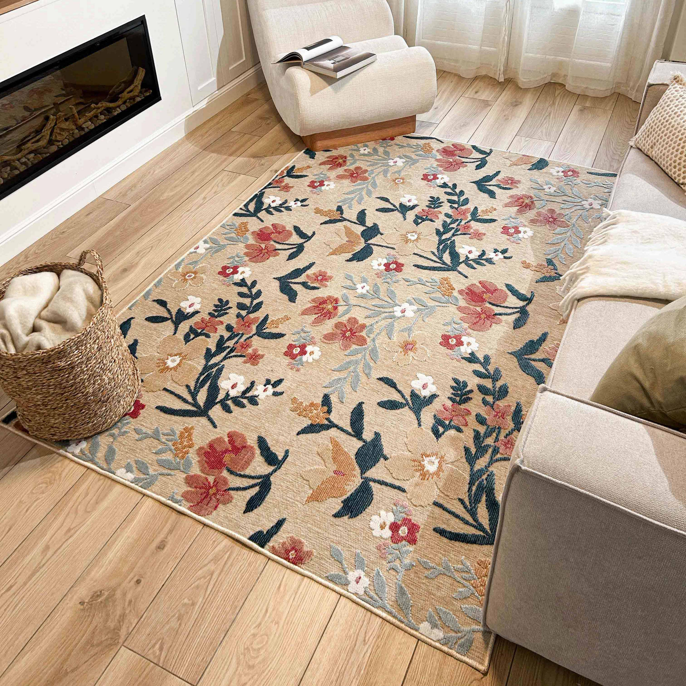 IN & OUTDOOR TEPPICH 228/340 cm GARDEN Beige - Beige, Textil (228/340cm) - Nazar Rugs