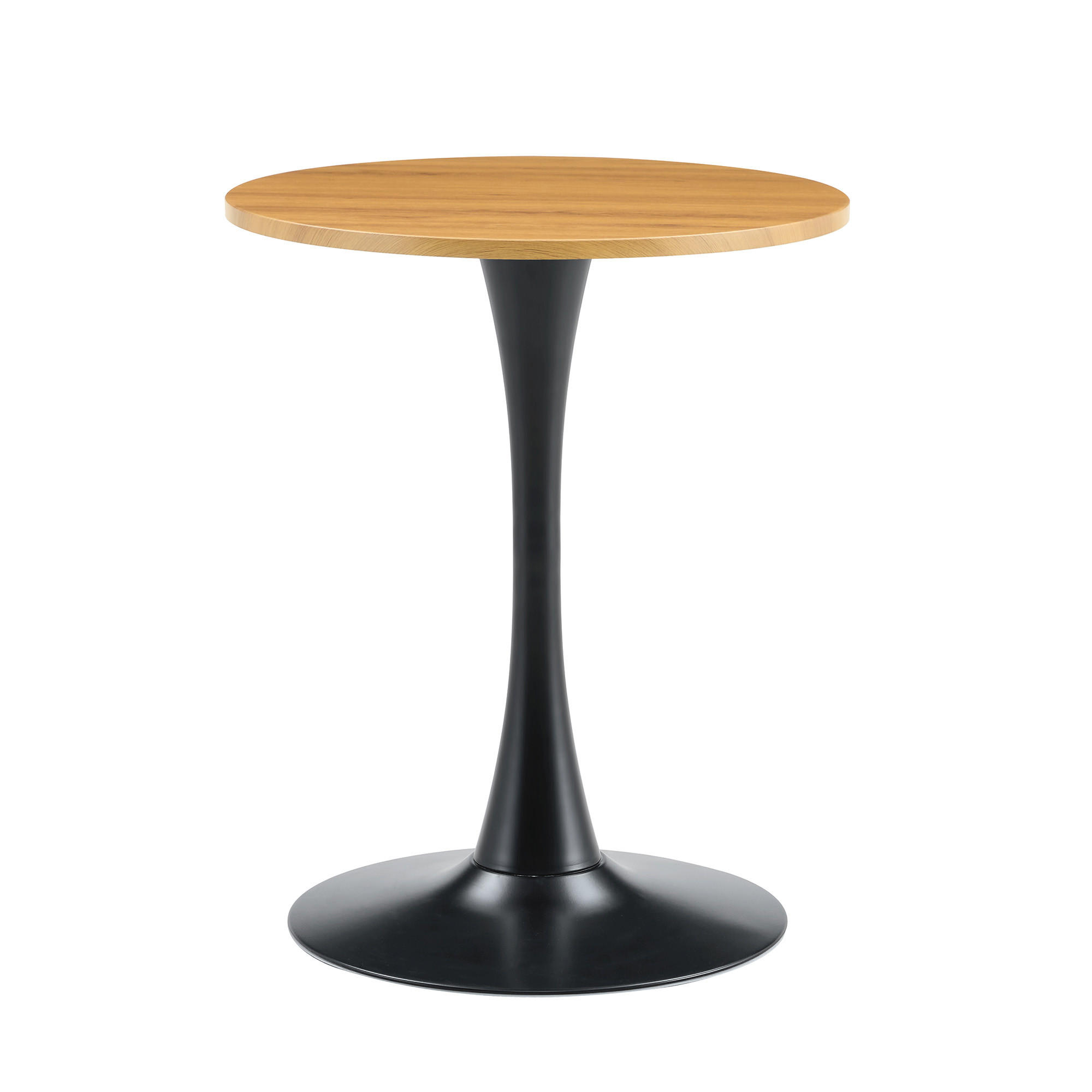 KÜCHENTISCH Holzfarben/Schwarz 60/60/72 cm - Schwarz, Holz (60/60/72cm) - PANGIVO