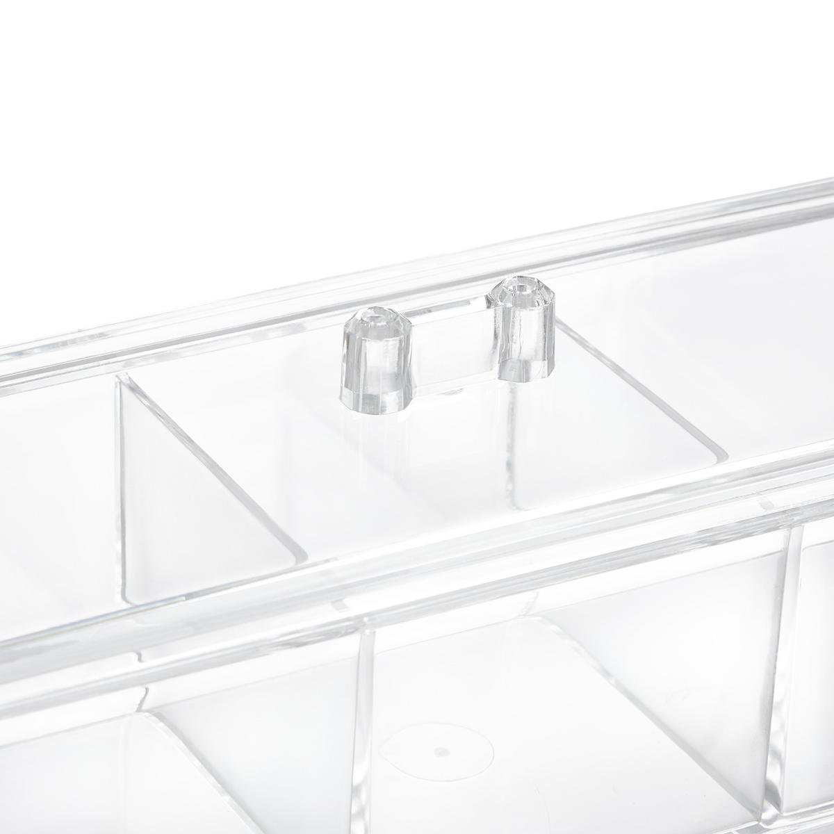 TEEBOX - Transparent, Kunststoff (23/9/9.5cm) - Relaxdays