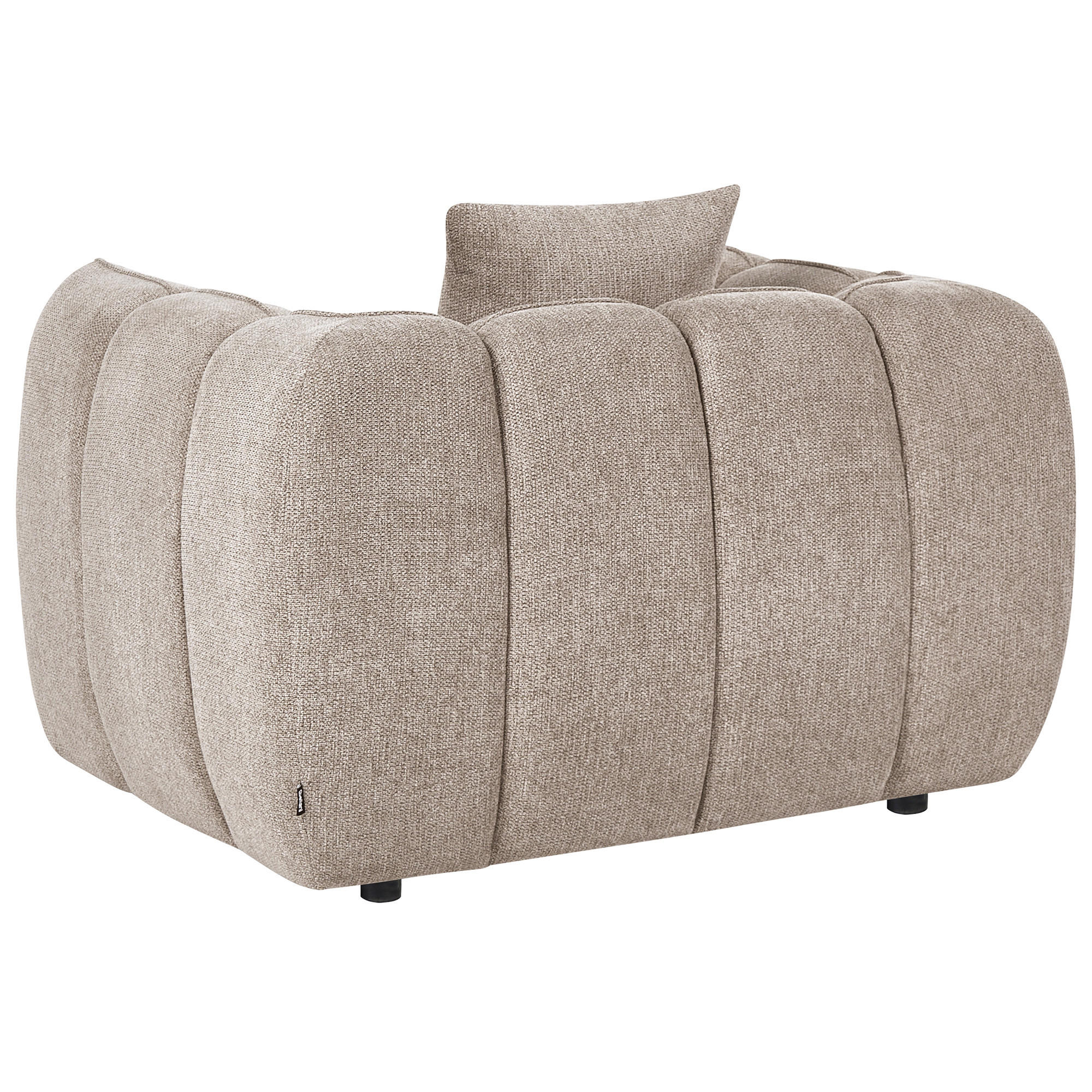 Beliani Sessel Taupe 114x69x89 cm