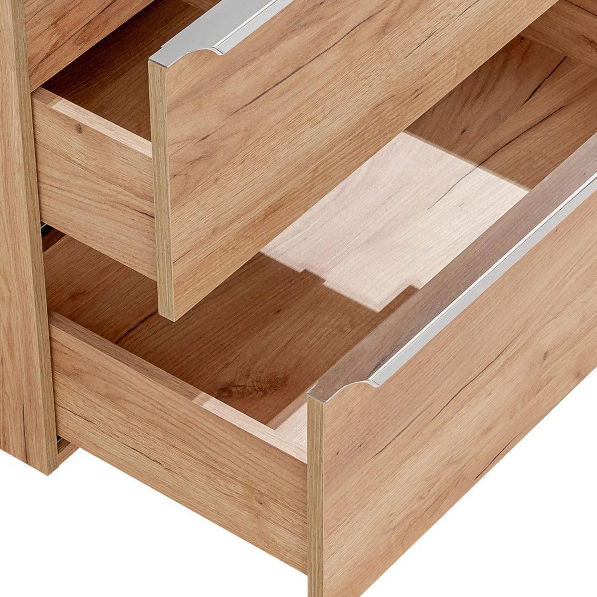 WASCHBECKENSCHRANK Toskana-56 - Braun, Holzwerkstoff (141/60/46cm) - Lomado
