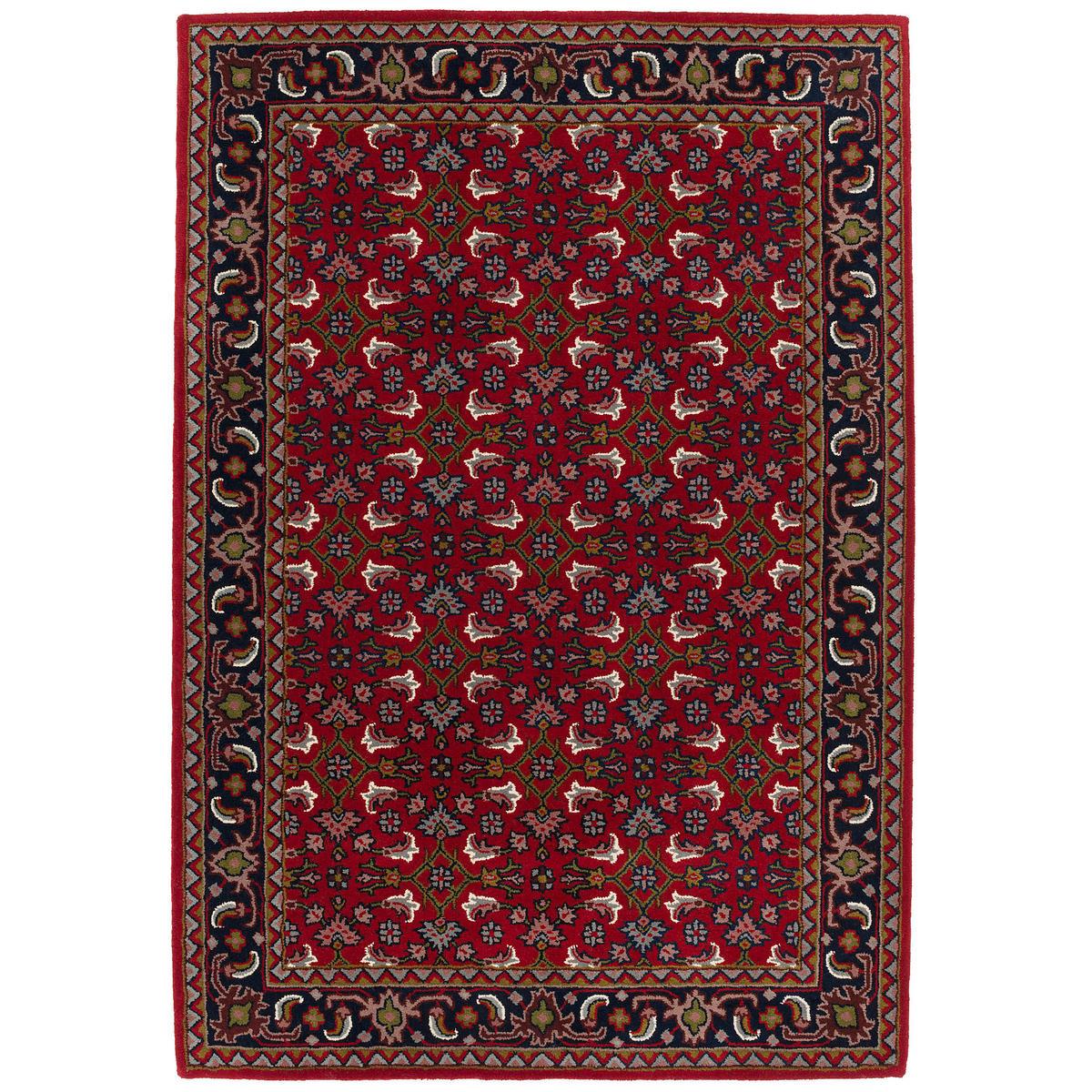 NATUR ORIENTTEPPICH ROYAL HERATI - Rot, Textil (70/140cm) - Pergamon