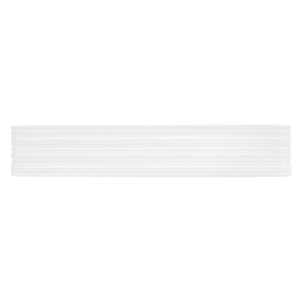 WASCHBECKEN - Weiß, Keramik (38/12/68cm) - LuxeBath