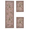 FLACHWEBTEPPICH Flomi Bettumrandung 70x400 cm - Rosa, Textil (70/400cm) - THEKO