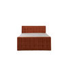 BOXSPRINGBETT IMPERIAL mit Topper und Bettkasten, Terracotta, 160x200 cm - Terracotta, Textil (160/200cm) - KS Home Concept